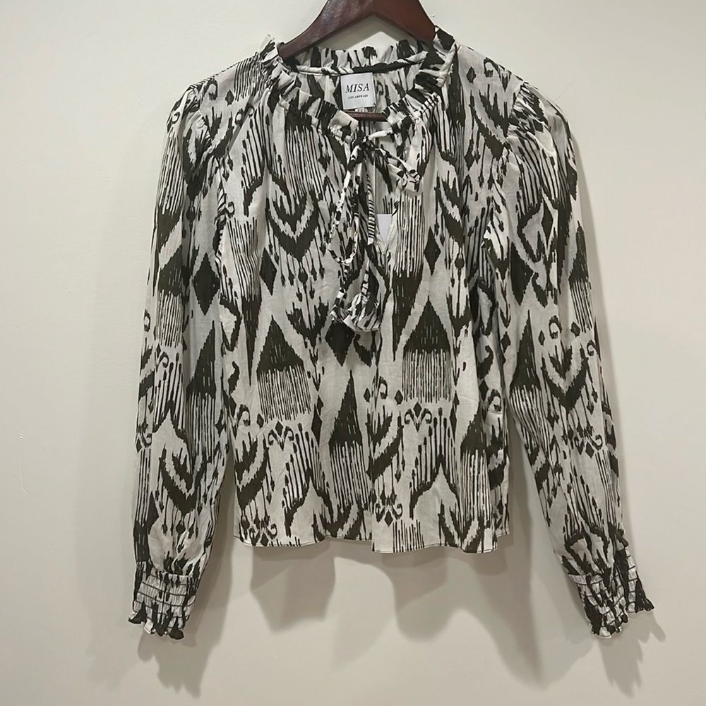 NWT Misa Los Angeles Merida Blouse - Size‎ XS - Picture 2 of 7